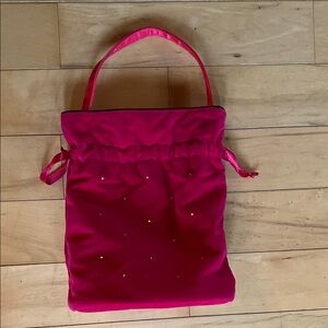 Victoria’s Secret Mini Velour Tote Bag